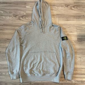 Stone Island Hooded Sweatshirt Hoodie Grey Size XXL